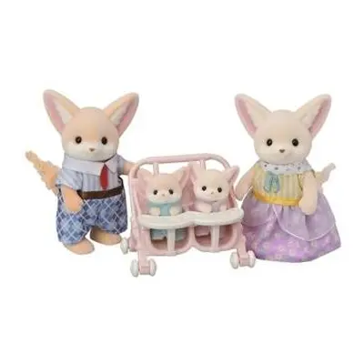 Sylvanian Families Rodina fenků s dvojčaty