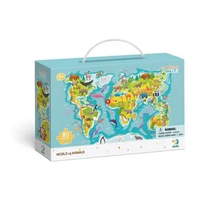 TM Toys Dodo Puzzle s hledáním obrázků Svět zvířat 80 dílků