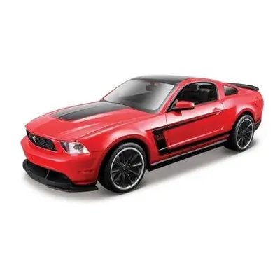 Maisto - Ford Mustang Boss 302, červená, assembly line, 1:24