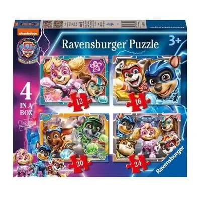 Ravensburger: Puzzle Tlapková patrola ve velkofilmu 4 v 1 Paw Patrol