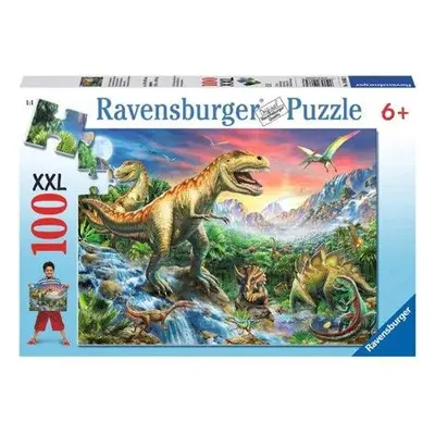 RAVENSBURGER-Dinosauři 100d XXL - puzzle