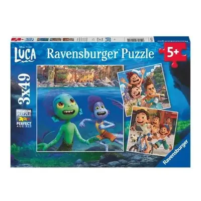 Ravensburger Disney Pixar: Luca 3x49 dílků