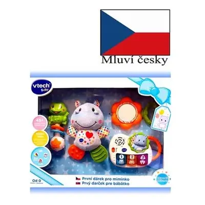 Vtech První dárek pro miminko (CZ) - modrý