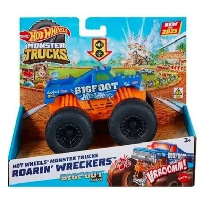 Hot Wheels Monster Trucks svítící a rámusící vrak varianta 6 Bigfoot