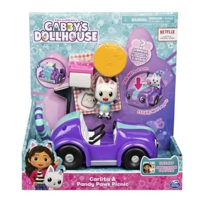 GABBY'S DOLLHOUSE vozidlo s figurkou