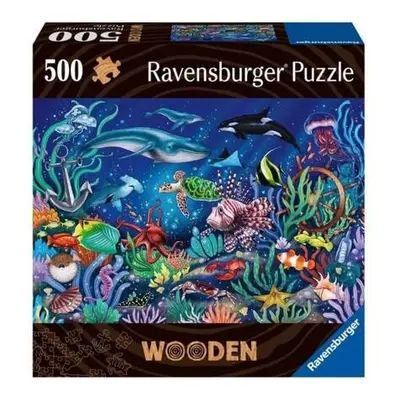 Dřevěné puzzle Podmořský svět 500 dílků