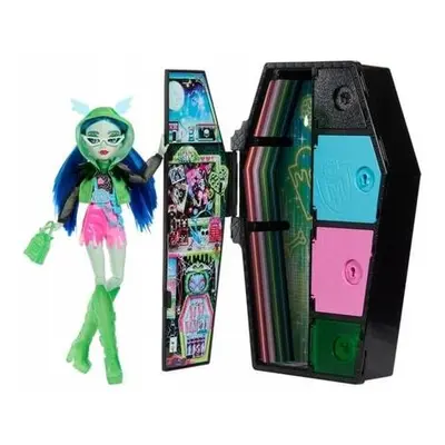 Monster High™ SKULLTIMATE SECRETS PANENKA NEON ASST varianta 1-Ghoulia Yelps