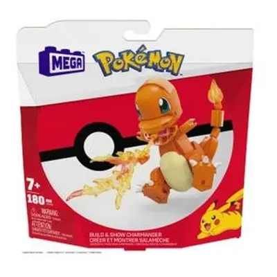 Mega Bloks Pokémon Postav a vystav si Pokémona-Charmander