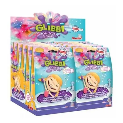 Glibbi Glitter Slime sliz fialový třpytivý, DP10