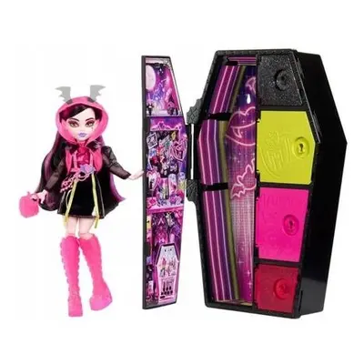 Monster High™ SKULLTIMATE SECRETS PANENKA NEON ASST varianta 4-Draculaura