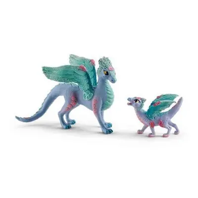 Schleich 70592 Květinový drak s mládětem