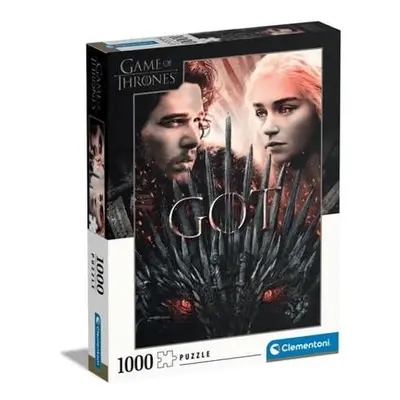 CLEMENTONI Hra o trůny: Jon a Daenerys 1000 dílků