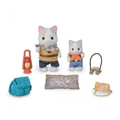 Sylvanian Families Průzkumná sada - Latte Cat Bratr a miminko