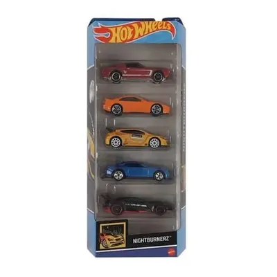 Hot Wheels Angličák 5ks - NIGHTBURNERZ