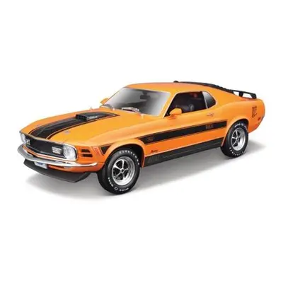 Maisto - 1970 Ford Mustang Mach 1, oranžová, 1:18