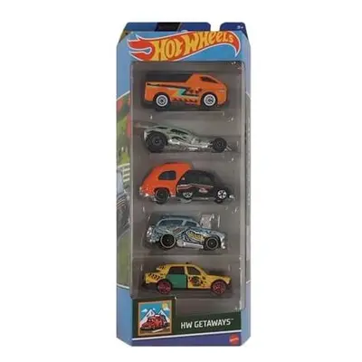 Hot Wheels Angličák 5ks - HW GETAWAYS