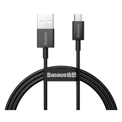 Baseus CAMYS-01 Superior Fast Charging Datový Kabel MicroUSB 2A 1m Black