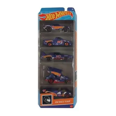 Hot Wheels Angličák 5ks - HW RACE TEAM