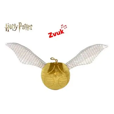 Mikro trading Harry Potter Zlatonka plyšová 22 cm se zvukem