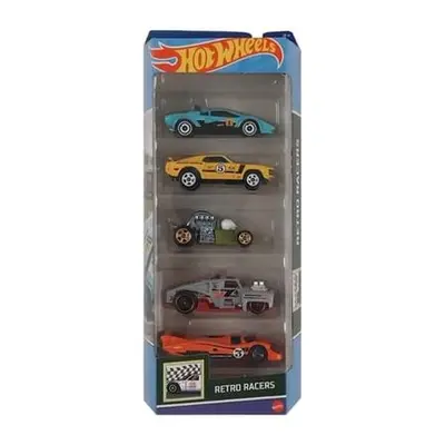 Hot Wheels Angličák 5ks - RETRO RACERS