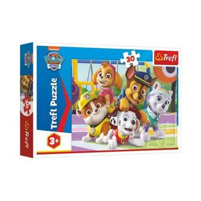 Puzzle Tlapková patrola vždy včas/Paw Patrol 30 dílků