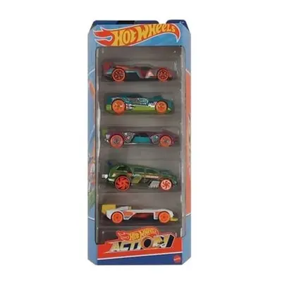 Hot Wheels Angličák 5ks - HW ACTION