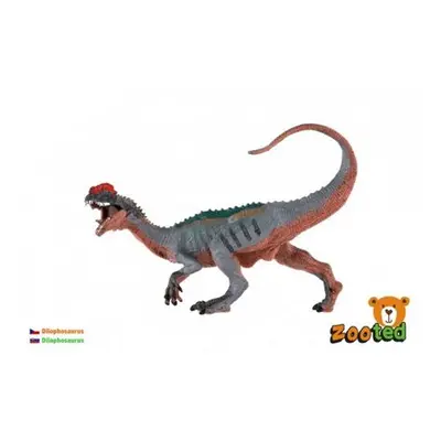 Dilophosaurus zooted plast 15cm v sáčku