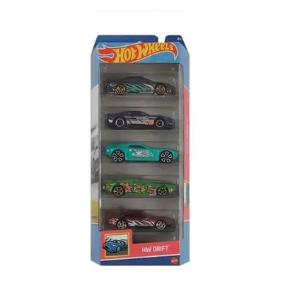 Hot Wheels Angličák 5ks - HW DRIFT