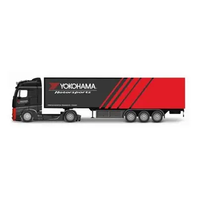 Bburago 1:43 MB Actros Gigaspace / Trailer - Yokohama