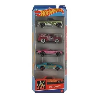 Hot Wheels Angličák 5ks - HW FLAMES