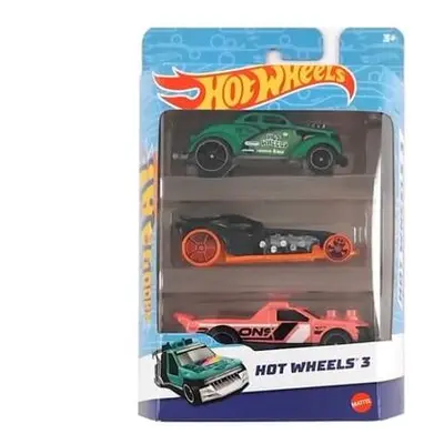 Hot Wheels Autíčka sada 3ks - SET 6