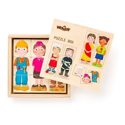 Woody puzzle skládačka Lidé a povolání