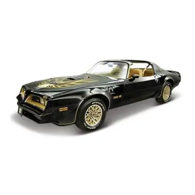 Maisto - 1978 Pontiac Firebird Trans AM, metal černá, 1:18