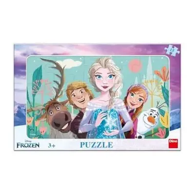 FROZEN: RODINA 15 deskové Puzzle