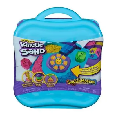 SPIN MASTER Kinetic Sand Squish Motion set kinetický písek s nástroji 6069401