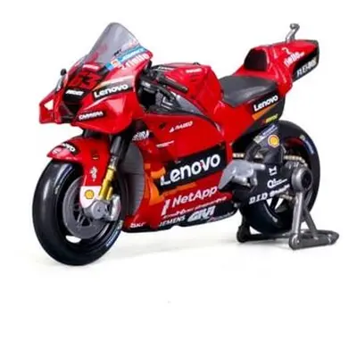 Maisto - Motocykl, Ducati Lenovo team 2022, (#63 Francesco Bagnaia), 1:18