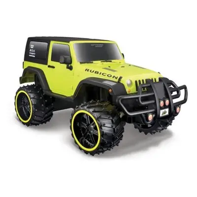 Maisto RC - Jeep Wrangler Rubicon, Off-Road, žlutá, 1:16, 2,4GHz, XTR