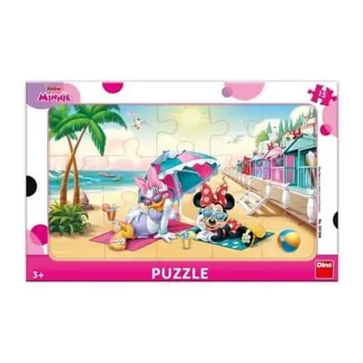 MINNIE: OSLAVA 15 deskové Puzzle