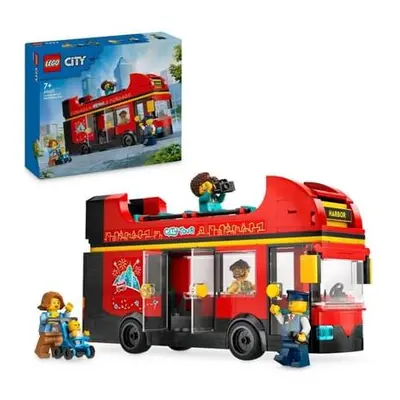 Lego 60407 Červený dvoupodlažní vyhlídkový autobus