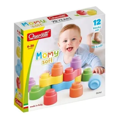 Quercetti Kostky 04141 Momy Soft 12ks