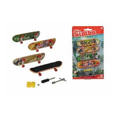 Prstový skateboard set 4 ks