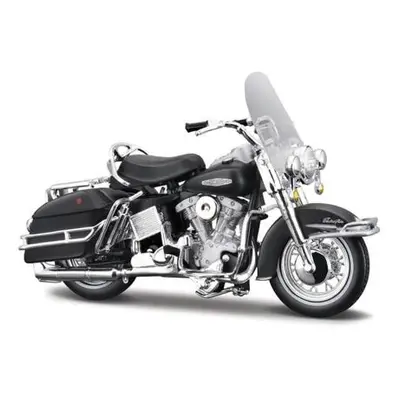 Maisto - HD - Motocykl - 1966 FLH Electra Glide®, matně černá, 1:18