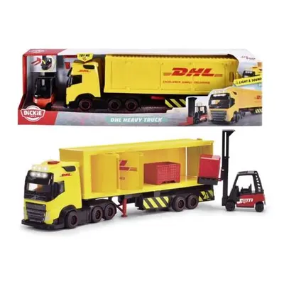 DHL nákladní auto Volvo FH 16 s vysokozdvižným vozíkem 35 cm