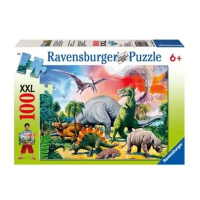 RAVENSBURGER-Mezi dinosaury 100 XXL - puzzle