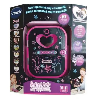 Vtech Kidi Secret Safe - Můj tajný deník - černý (CZ)