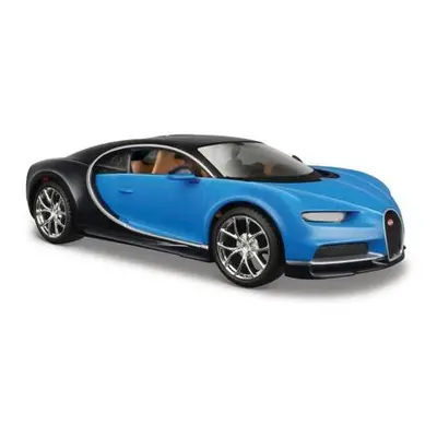 Maisto - Bugatti Chiron, modrá, 1:24