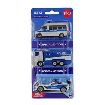 Siku Blister set 0413 Policie set 3 ks