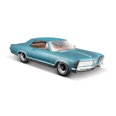 Maisto - 1965 Buick Riviera, metal modrá, 1:26