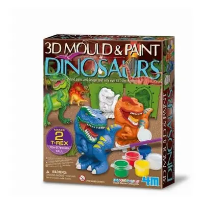 Výroba a malování - 3D dinosauři