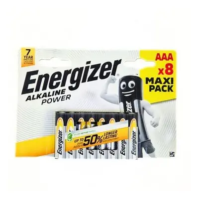 Mikrotužkové baterie Energizer AAA ( LR03) alkalické ( 8 ks)